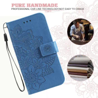 New Style Leather Flip Phone Case For Samsung Galaxy S10E S20 FE S21 Plus S22 Ultra A10 A20 A40 A50 A11 A21S A51 A71 Wallet Brac