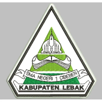 DD-58 PATCH BORDIR SMAN 1 CIBEBER KAB LEBAK LOGO EMBROIDERY