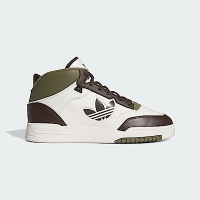 Adidas Drop Step XL 2.0 IE5548 男 休閒鞋 運動 經典 復古 三葉草 皮革 米白 咖綠