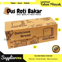 Dus Roti Bakar Bandung Pack / Box Roti Bakar / Kemasan Roti Bakar Terlaris