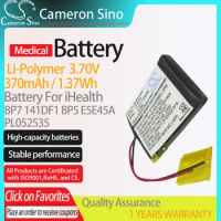 CameronSino Battery for iHealth BP7 141DF1 BP5 E5E45A fits iHealth PL052535 Medical Replacement battery 370mAh/1.37Wh 3.70V