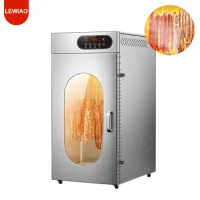 Commercial Electric Heating Meat Smoke House Oven Sausage Meat Smoke Dryer Machine Fish Smoker Oven Meat Smoker Machine