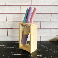 Tempat Pisau Dapur bahan Kayu Minimalis Estetik Tempat Pisau Duduk Tempat Pisau Dapur Murah Tempat P