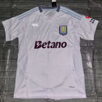 Jersi Aston Villa Musim Baharu Liga Perdana 24-25 Rumah 11 Kit Bola Sepak Wardkin Jersi Bola Sepak u