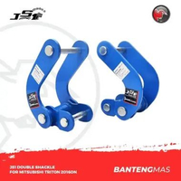 JS1 Double Shackle for Mitsubishi Triton 2016on Lift 2inch