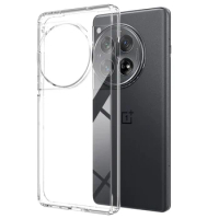 Transparent Phone Case For Oneplus 12 8 9 10 Pro 11 8T 10T Soft Flexible Silicone Shell Nord CE 2 3 Lite Ace 2V Clear Back Cover