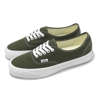 Vans 休閒鞋 Lx Authentic 44 男鞋 女鞋 軍綠 白 帆布 情侶鞋 板鞋 VN000D5KKCZ
