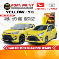 KUNING LEMON Y3. cat baret AYLA AGYA RAIZE ROCKY Car Kendaraan mobil Paint