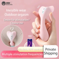 XIUXIUDA APP Remote Control Vibrator Unlimited Distance Wear Vibrating Panties for Women Wireless Bluetooth Vibrators Sex Toy