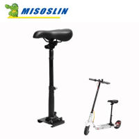 Retractable Seat Bumper Foldablex Height Adjustable Saddle Chair Shock Seat Post Parts For Xiaomi M365 Electric Scooter Parts