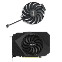 95mm 6-pin T129215SU CF1010U12D T129215BU Asus GTX1650 RTX3050 3060 Phoenix ITX graphics card cooling fan