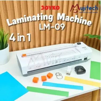 LAMINATING LM 09 A3 F4 A4 KTP JOYKO MESIN LAMINASI 4 IN 1 PANAS & DINGIN