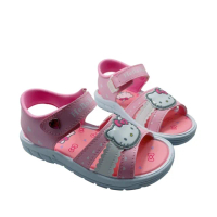 【樂樂童鞋】台灣製Kitty涼鞋(MIT 三麗鷗童鞋 女童鞋 露趾涼鞋)