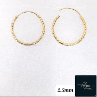 [Bisa COD] Anting Variasi Emas Anting Jepsi Batik 2.5 mm Perhiasan Emas Earrings Jewellery