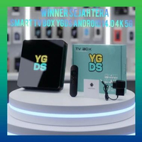 Android TV BOX YGDS Android 14.0 os 2.4G+5G WIFI Bluetooth STB 4K Smart TV Box Ultra HD Nextflix TV 