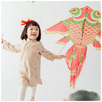 兒童攝影道具風箏工筆畫古裝拍照道具背景影樓用品