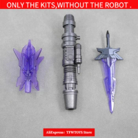 New LED Hand Cannon Hammer Sword Weapon Upgrade Kit For SS-GE04 WFC Megatank Accessories