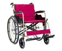 【輪椅】康揚 輪椅可折背自推輪KM1505 贈專用置物袋