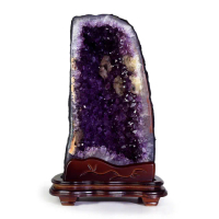 【開運方程式】特選方解石異象共生紫水晶洞JU267(8.48kg一物一拍紫晶洞)