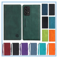 A73 5G Flip Book Housing Leather Case For Samsung A73 5G Phone Case Etui Samsung A73 galaxy A73 5G A 73 global version Cover bag