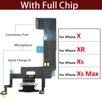 For Phone X XR XS Max Charger Board PCB Flex USB Port Connector Dock Charging Ribbon Flex Cable Orig