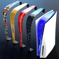 For PS5 Disc Version Digital Version Sticker Decal Cover For PlayStation 5 Console Console Center Skin Sticker Drop Shipping