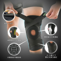 來而康 H&amp;H南良 支撐型護膝 遠紅外線護膝 護膝蓋 運動護膝 護膝套 登山護膝 運動護具