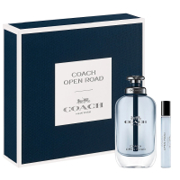 【COACH】Coach Open Road 加州公路淡香水禮盒(專櫃公司貨 60ml+7.5ml)