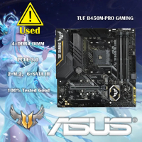 TUF B450M PRO GAMING  Motherboard AMD B450 DDR4 M.2 DVI-D USB 3.1 Support R3 R5 R7 R9 Desktop AM4 CP