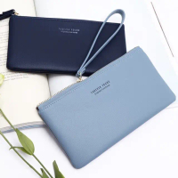 [ส่งฟรี] Women's Fashion Long Wallet, Mobile Phone Bag, Women's Bag, Female Wallet D8001