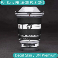 Stylized Decal Skin For Sony FE 16-35mm F2.8 GM2 GM II Camera Lens Sticker Vinyl Wrap Anti-Scratch Film FE 16-35 2.8 F/2.8 GMII