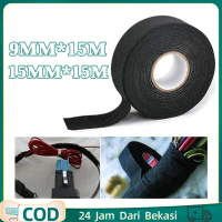 Isolasi Kain Lakban Bahan Kain Tahan Panas Isolasi Hitam Besar Lakban Hitam