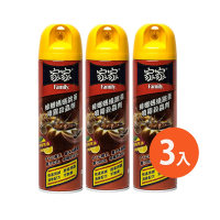 家家蟑螂螞蟻跳蚤噴霧殺蟲劑550ml(3入組)