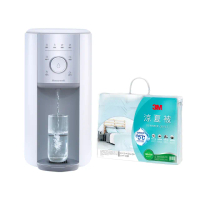 【Honeywell】太空人旋鈕式RO濾淨瞬熱飲水機-銀河白WSRO-601-TW(買就送3M 涼夏被)