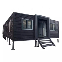 20ft 40ft Luxury Prefabricated Prefab Expandable Container House Home Office Expandable Container Ho