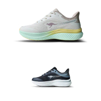 【KangaROOS】一起運動 RUN LUNAR 女輕量跑鞋 24SS(KW41390/KW41391)