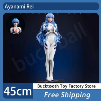 45cm NEON GENESIS EVANGELION Anime Figure Asuka Ayanami Rei Figures Langley Soryu Action Figurine Pvc Model Collectible Toy Gift