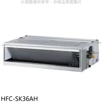 禾聯【HFC-SK36AH】變頻冷暖吊隱式分離式冷氣內機(無安裝)