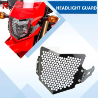 Motorcycle Accessories Headlight Guard For CRF300L CRF 300L CRF 300 L 2023 2022 Head Lamp Light Protector Grille Cover 2013-2021