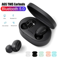 Original A6S TWS Wireless bluetooth headset 5.0 Headphones Earphone bluetooth sport in-ear Earbuds Headset With Mic for iPhone