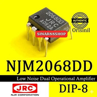 Hrg 1 pcs MINIMAL ORDER 2pcs JRC2068 / NJM2068 JRC NJM 2068D JRC2068D Ori Original Asli