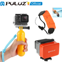 PULUZ Diving Accessories For GoPro/ Insta360 ONE R/ DJI Osmo Action Sport Cameres Floaty Sphonge Case Floty Bobber Hand Grip