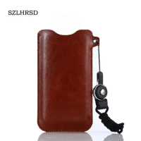 SZLHRSD for TP-Link Neffos X1 5"inch Mobile Phone Bag Case for Hot selling slim sleeve pouch cover + Lanyard