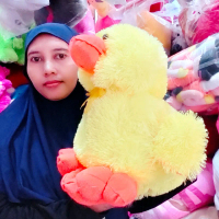 Boneka bebek itik besar ukuran 50 cm