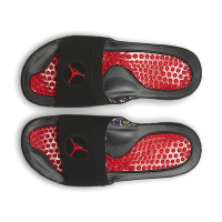 Nike Jordan Hydro 8 Slide Playoffs 男鞋 黑紅色 喬丹 魔鬼氈 拖鞋 FD7674-001