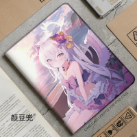 Wiki Anime Blue Archive Shirasu Azusa Galaxy Tab S7 FE 11 in 2021 S6 Case SM-T220/T225 Tri-fold stand Cover Galaxy Tab S6 Lite