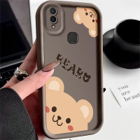 เคสโทรศัพท์แมว ดีไซน์น่ารัก เข้ากันได้กับ vivo Y85 และ vivo Y89 ป้องกันการตก กันกระแทก ทำจาก TPU อ่อ