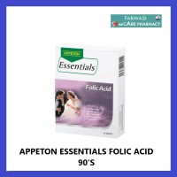 APPETON ESSENTIALS FOLIC ACID 90 tablets