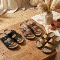 PORTO VINTAGE Pria LEO – Sandal Empuk Pria Tali Strap Sendal Selop Casual Vintage Kekinian
