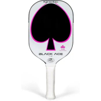 PROKENNEX Black Ace LG - Pickleball Paddle with Toray 700 Carbon Fiber Face - Comfort Pro Grip - USAPA Approved